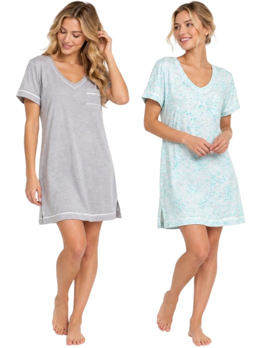 Honeydew 2-Pack Super Soft Jersey Sleep Dresses XS NWT